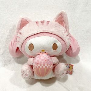 Sanrio My Melody - Tiger Cat Kitten Plushy - NWT